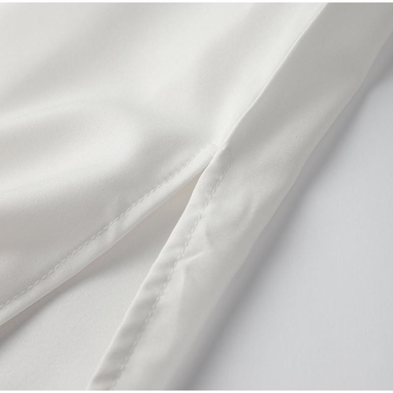 Loose Printed V Neck Women Dress Long Flare Sleeve Side Split Casual Holidays Dresses Spring Summer Elegant Beach Lady Robe