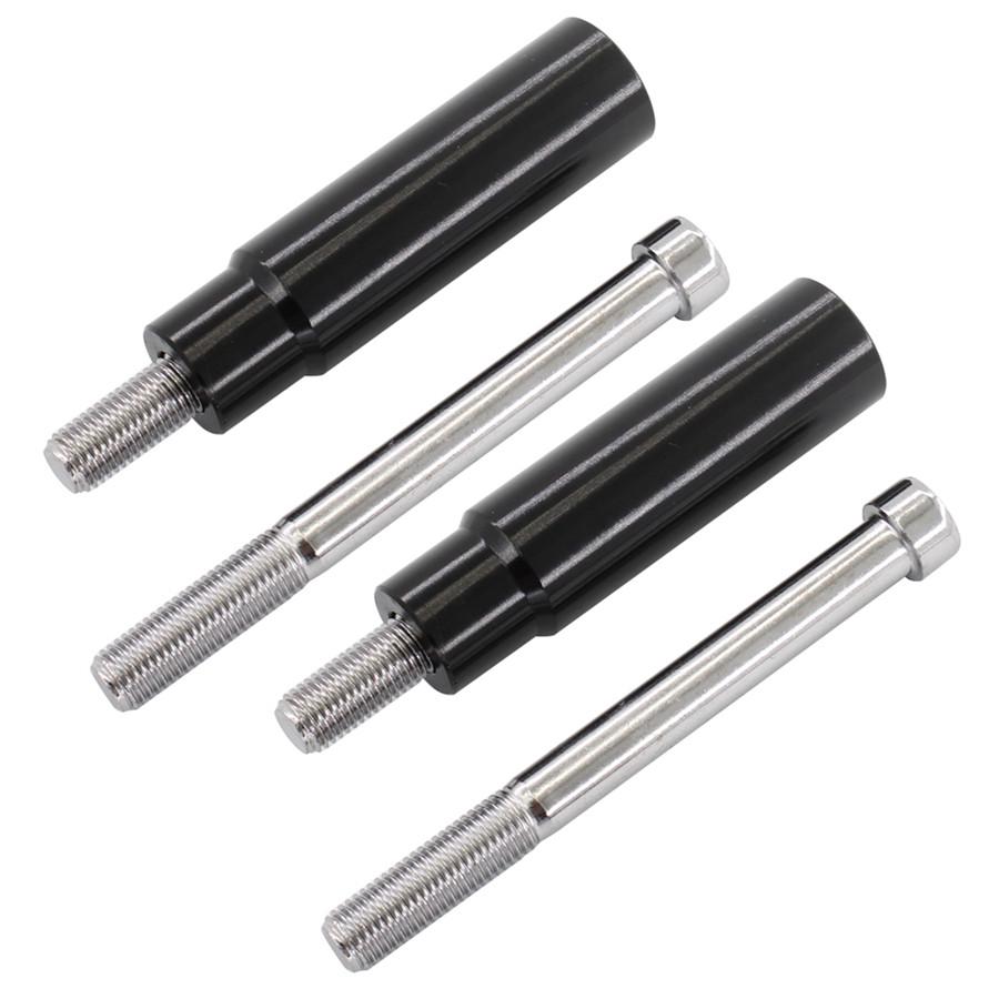 2 Sets Motorcycle GPS Navigation Handlebar Bracket Extension For KAWASAKI NINJA