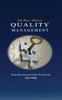 The Quality Management Your Key To Success Book