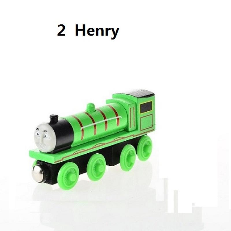 Thomas und seine Freunde Eisenbahnschienenset Spielzeug James Duke Petcy Henry Legierung Züge Kutsche Holzlegierung