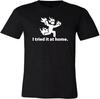 I Tried It At Home Science Project Funny Men's Cotton T-Shirt
