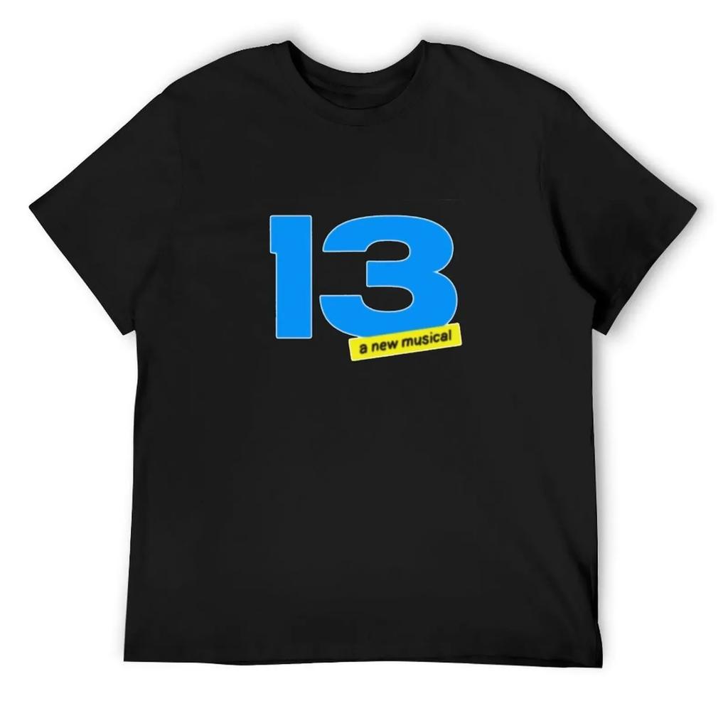 13 Il Musical Logo T-shirt t-shirt oversize top estivo ad asciugatura rapida t-shirt firmata uomo