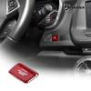 Red Real Carbon Fiber Engine Start/Stop Push Button Cover for 14-19 C7 Corvette