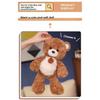 30cm Teddy Bear Doll Simulation Plush Toy Handmade Doll Cartoon Anime Cute Pillow Cushion Home Decoration Children's Birt