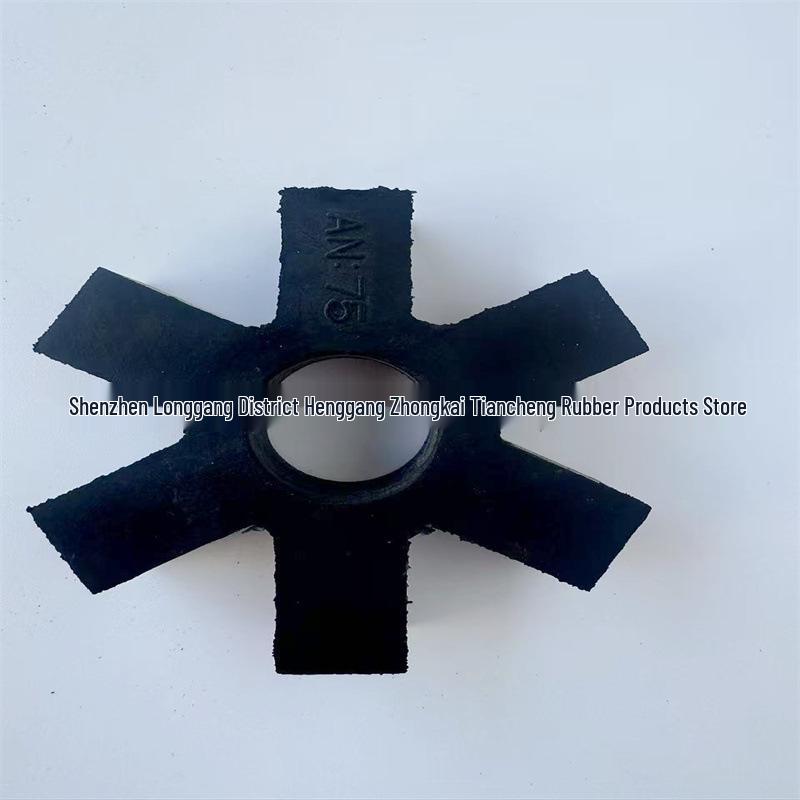 75x94 Hexagonal Rubber Polyurethane Shock Absorbing Coupling Pad