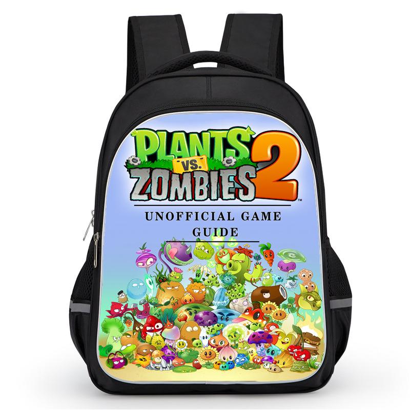 Plants Vs. Zombies Plants Vs. Zombies Anime Backpack Student Bag