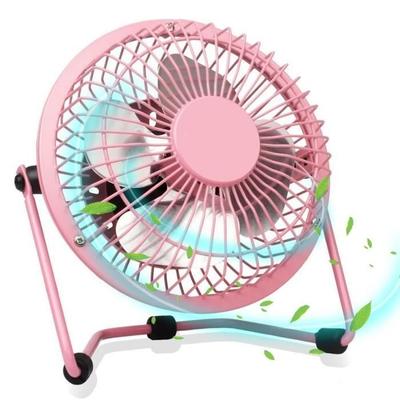 USB Fan - YIOU - Mini Pink Fan - Silent - 14cm - Desk