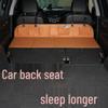Foldable Rear Car Travel Bed & Headrest Extension for Camping