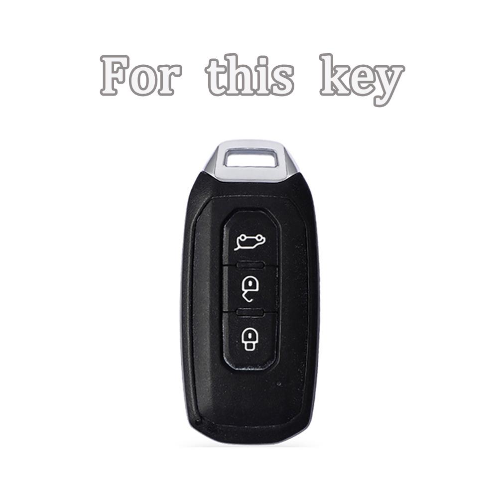 TPU Car Smart Remote Key Cover Case Bag Holder For Ford Territory EV Protector Shell Fob Accessories