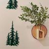 1pcs/2pcs/3pcs Metal Wall Art Christmas Indoor Decor, Outdoor Wall Art, Tree Wall Decor, Christmas Home Metal Art Living Room