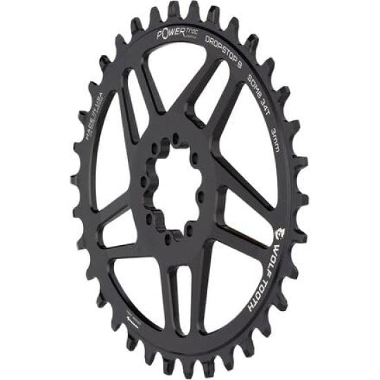 Wolf Tooth Elliptical Direct Mount Chainring for SRAM 34T 8-Bolt