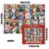 Christmas Advent Calendar Cartoon Cat Puzzles Home Decor Adults Puzzle Games Family Fun Floor Puzzles Educational Toys Gifts