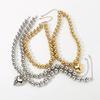 2 Pack Elegant Heart Pendant Necklace Exquisites Heart Necklace Long Lasting