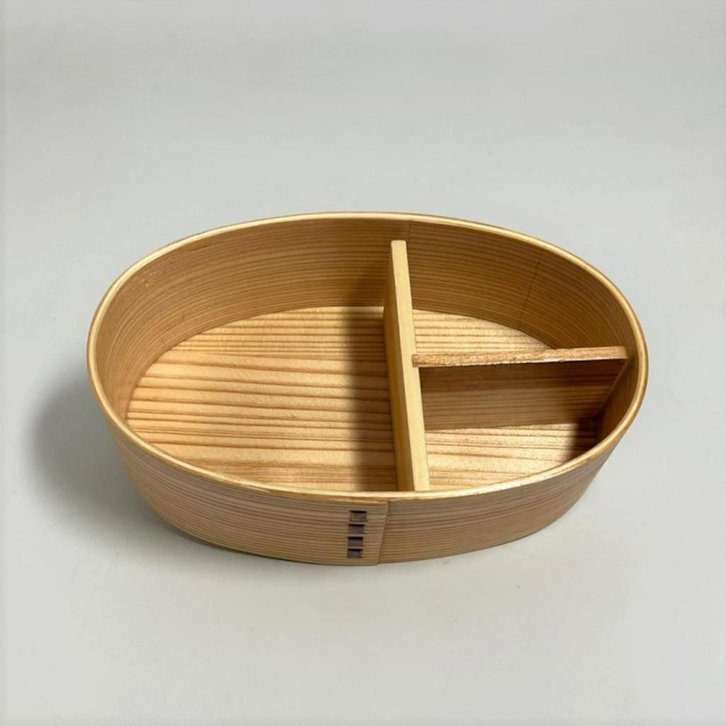 Kanoryu Design Knotted Hedgehog Magewappa Lunch X 10 X 6 - - Box, Small, Approx. 16.5 Cm, S21-31-6s