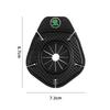 NADH5 Car valve core Car wiper hole protective cover, silicone dust protective cover For Skoda YETI Octavia KAMIQ KODIAQ