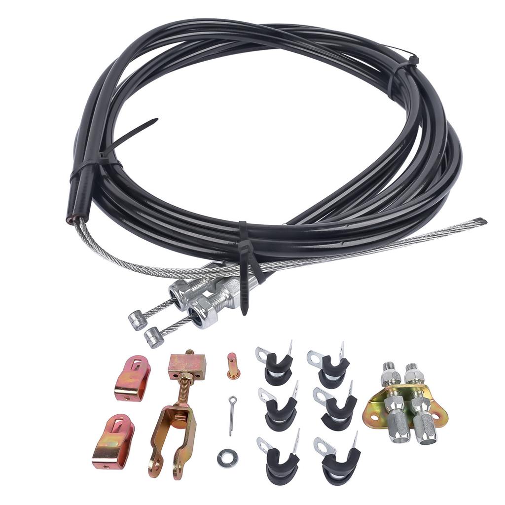 Parking Brake Cable 330‑9371 Emergency Brake Cable Universal for Internal Drum Parking Brake Assemblies Brakes