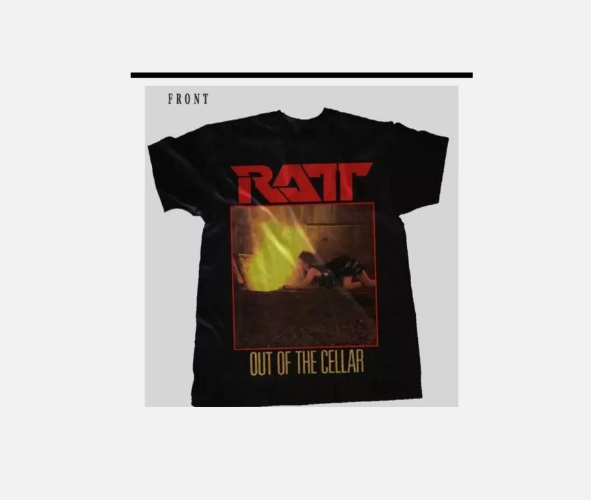 RATT – Out of the Cellar – American Heavy Metal Band T-Shirt S-5XL XXXXL