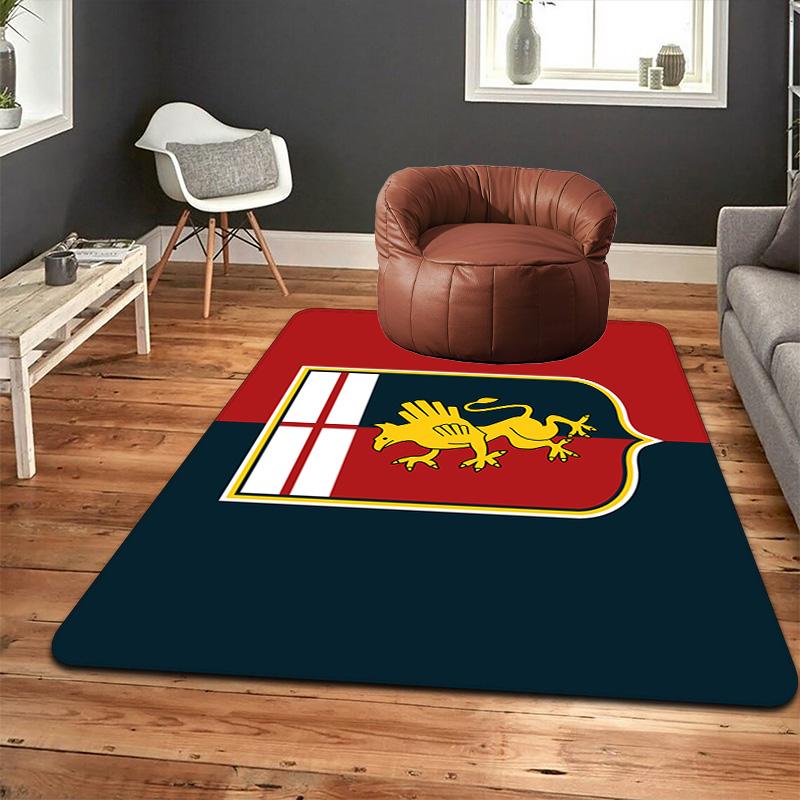 Genoa Pattern Rug Floor Mat for Living Room or Bedroom Soft and Comfortable Carpet a Gift for Birthday and Holiday.