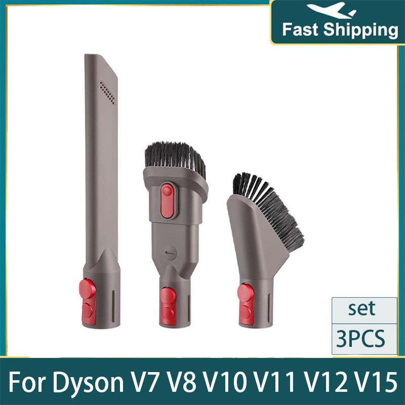 

Комплект насадок для пылесосов Dyson V7 V8 V10 V11 V15 Absolute Detect Cyclone Outsize, набор аксессуаров, сменная щетка