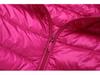 Plus Size Women's Lightweight Hooded Slim-Fit Down Jacket - Mid-Length, Clearance, Fits Up To 200 Lbs