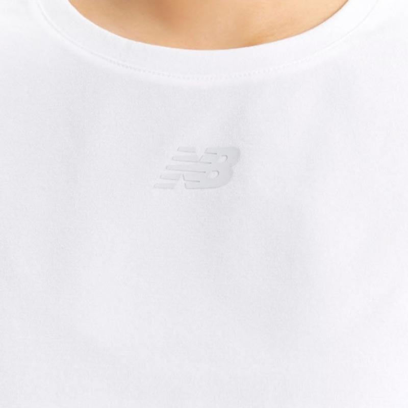 New Balance Tee Rqk Nbnee2w442 10 Women S Frozen Shirring Short Sleeve Tee  Slim Fi