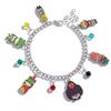 Bracelet Charm en Alliage de Zinc Pour Hommes et Femmes Avec un Design Mignon de Personnage de Dessin Animé Parfait Pour Offrir