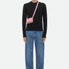 Bottega Veneta Candy Cassette Crossbody Bag Mini Intreccio Ribbon 666688VMAY15832