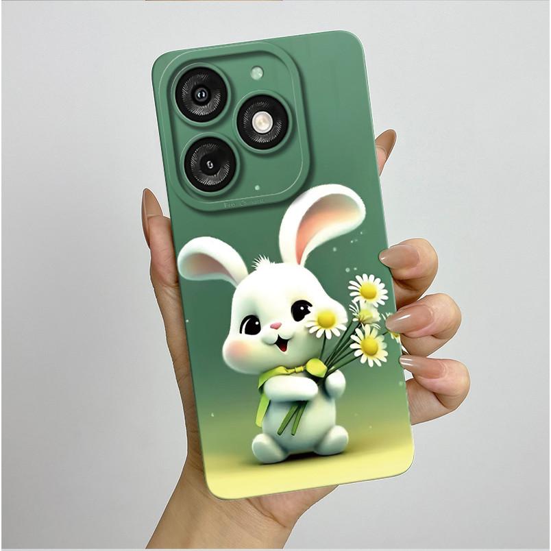 For Itel A50 A667L Casing Pretty Butterfly Flowers Soft Silicone TPU Shockproof Cover For Itel A50 A 50 ITELA50 2024 Phone Case