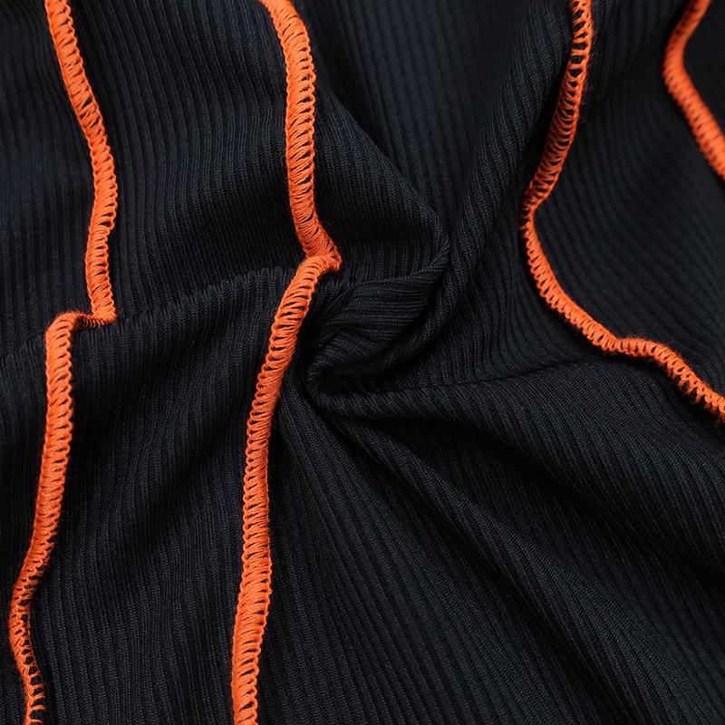 GMXIA Women's Fashion Spring Autumn Solid Color Print O-Neck Long Sleeve Casual Dresses