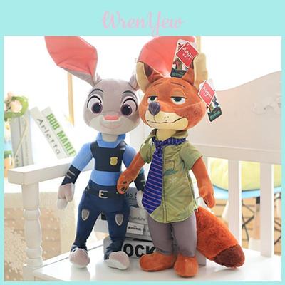 Zootopia/zootropolis Judy Hopps And Nick Wilde Plush Toy Ideal Kids Gift For Fans