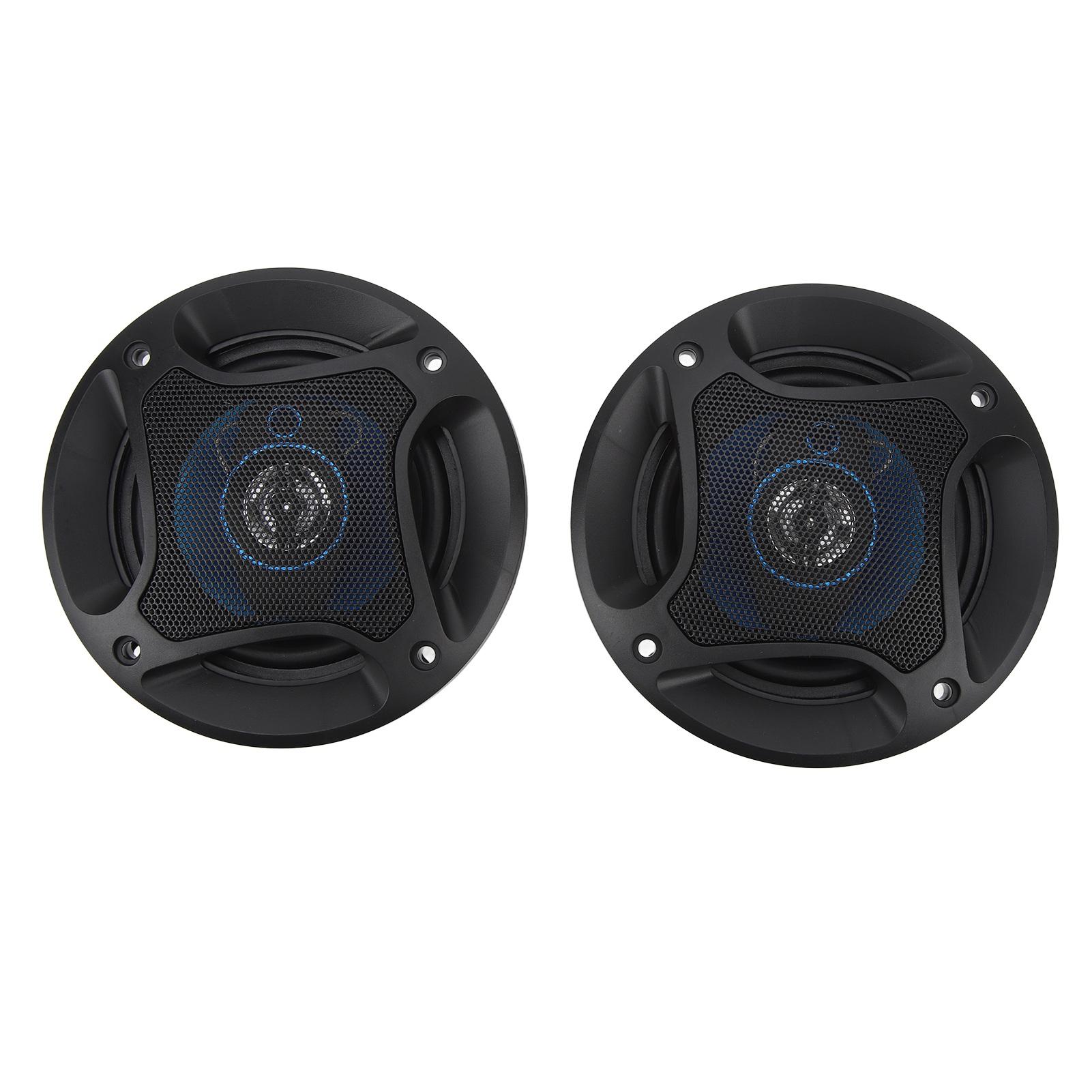

2pcs 4in Car Coaxial Speaker 2 Way Automobile Modified Horn with Cover for Cars RV