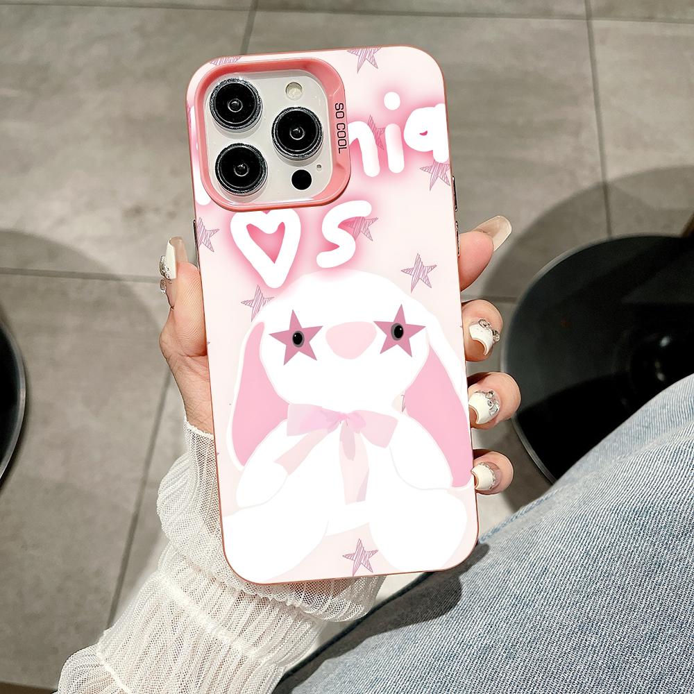 Kenia OS Mobile Cell Phone Case for iPhone 17 16 15 14 13 12 11 X XR XS 8 7 Air Pro Max Plus Translucent Pink Colorful Cover