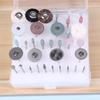 35-Piece Grinding & Polishing Set, Hp Shank Diameter 2.35Mm Diamond Bur Brush Grinding Lab Tools