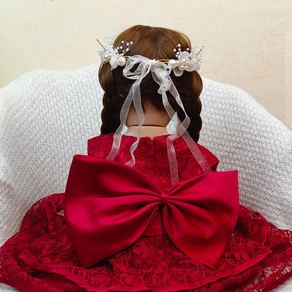 55 CM Full Soft Silicone Body Reborn Baby Girl Doll Toy Lifelike Princess Toddler Art Bebe Birthday Gifts for Child