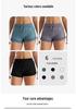 Women's Quick-Dry Mesh Yoga Shorts - Two-Piece, Anti-Exposure Design
