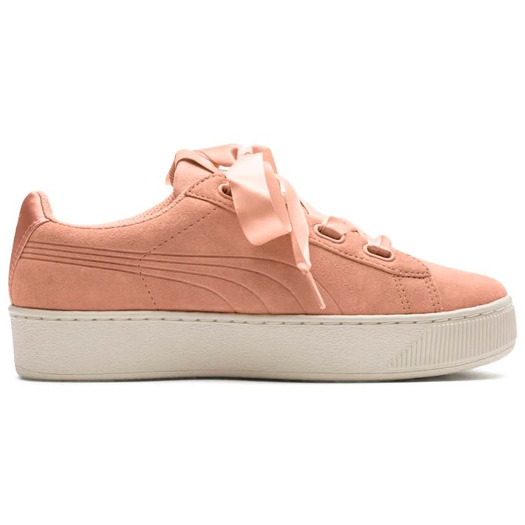 Puma Vikky Platform Ribbon Coral Pink Low-Top Sneakers Women sneakers 366418-07