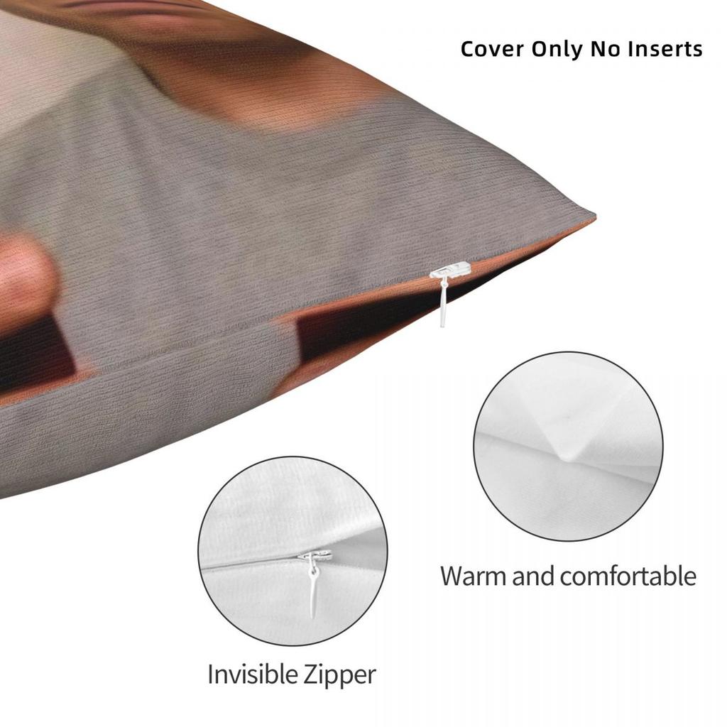 Dexter Morgan Pillow Case Cushion Cover Square Graphic Pillow Cover Funny Pillowcases For Chair Sofa Home Decoration