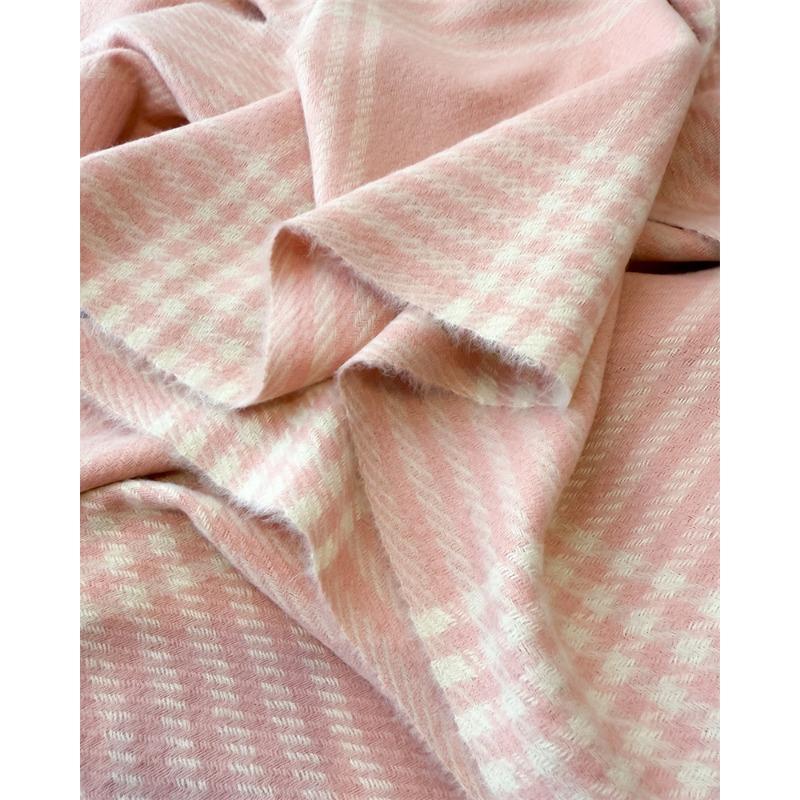 Unisex Faux Cashmere Plaid Tassel Scarf Warm Winter Fashion Accessory