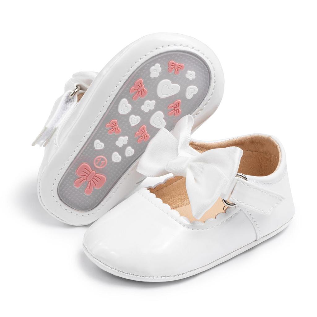 Spring & Fall Baby Leather Soft Sole Princess Shoes for Girls
