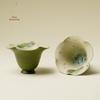 Yanyan Shukè Hand-Painted Lotus Fish Ceramic Tea Master Cup