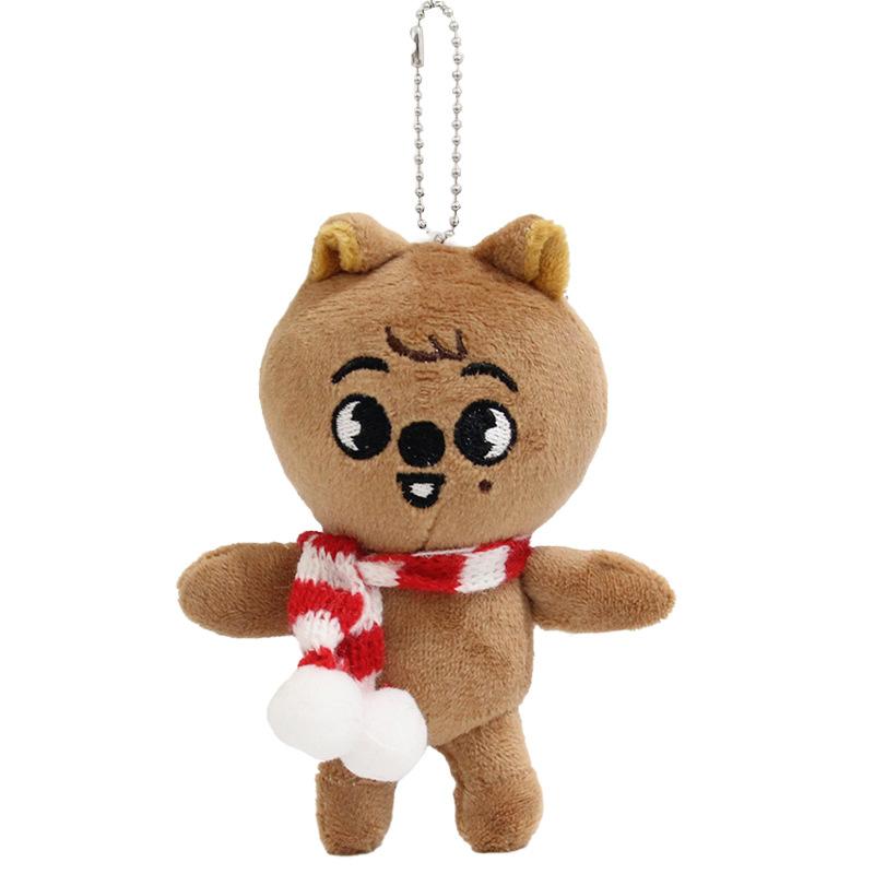 10CM Stray Kids Plush Toy Korean Celebrity Surrounding Doll Fan Collection Doll Children's Festival Gift