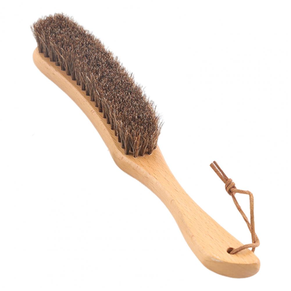 Hat Brush Hat Maintenance Brush Compact Portable Clothes Brush for Felt Cowboy Hats Velvet Furniture with Wooden Handle Pet Hair