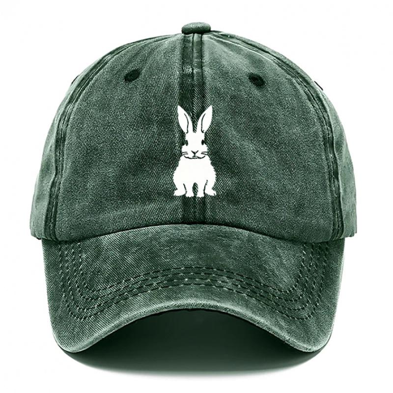 Pc Cartoon Rabbit Printed Baseball Cap UnisexS Hats WomenS Hat Breathable Caps Adjustable DAD Hats Suitable for Outdoor Act