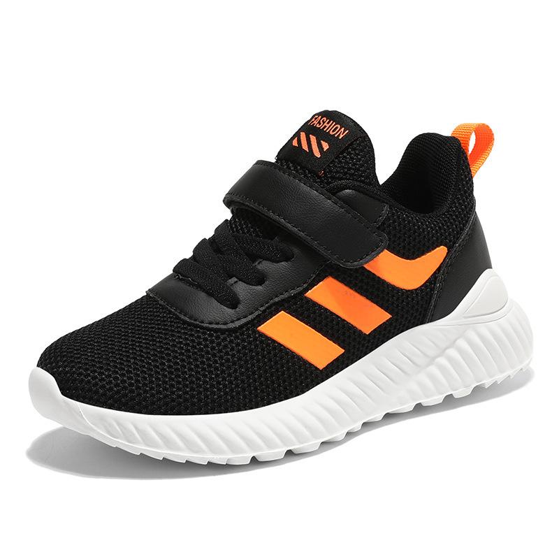 Children's Mesh Breathable Sneakers 2025 Spring and Autumn New Non-slip Campus Comfortable Soft Sole Lightweight Running Shoes