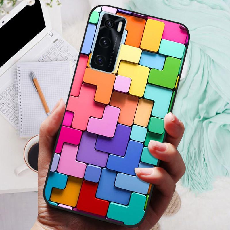 Etui do Vivo V20 SE Miękkie Pokrowce na Telefon z Silikonu TPU do Vivo V2022 V2023 V20SE Etui Zderzak Vivo V20 SE Odporne na Wstrząsy Pokrowiec Coque