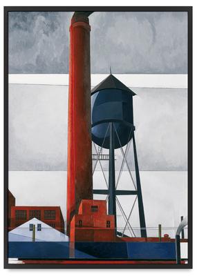 Poster Abstraction Charles Demuth Factory