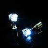 Orecchini Luminosi LED con Zirconi Scintillanti Orecchini Luminosi Creativi per Feste Nightclub Gioielli alla Moda da Donna Orecchini a Lobo