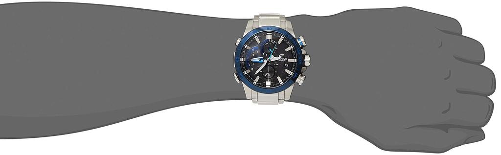 Casio Edifice Smartphone Link Watch Silver EQB-800DB-1AJF Men's