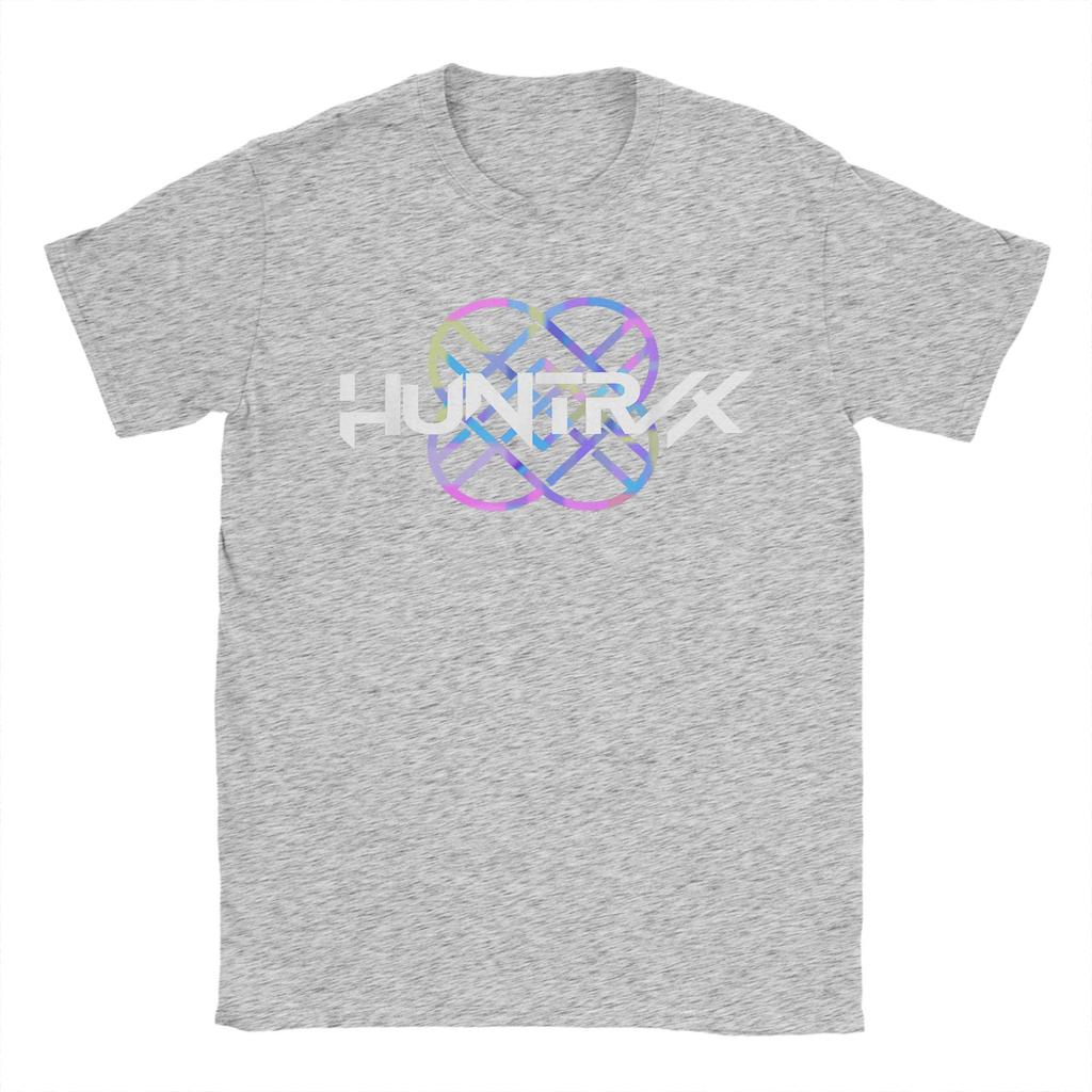 Huntrix Band Logo T-Shirts Unisex  Novelty Cotton Tees Round Neck Short Sleeve T Shirt Party Tops