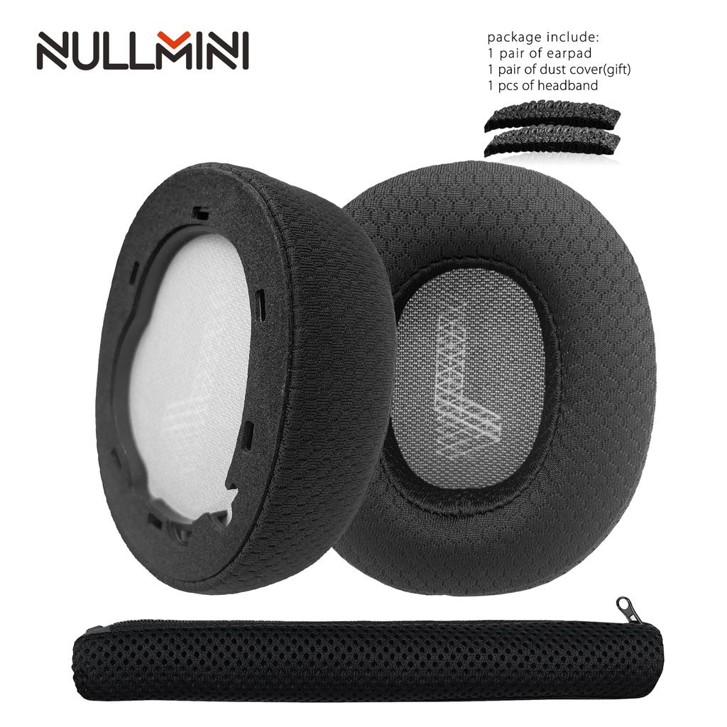 Náhradní náušníky NullMini pro JBL LIVE 650BT, 660NC, DUET NC, E65BTNC Náhlavní souprava Sluchátka Polštář do uší Sluchátka Proteinová kůže